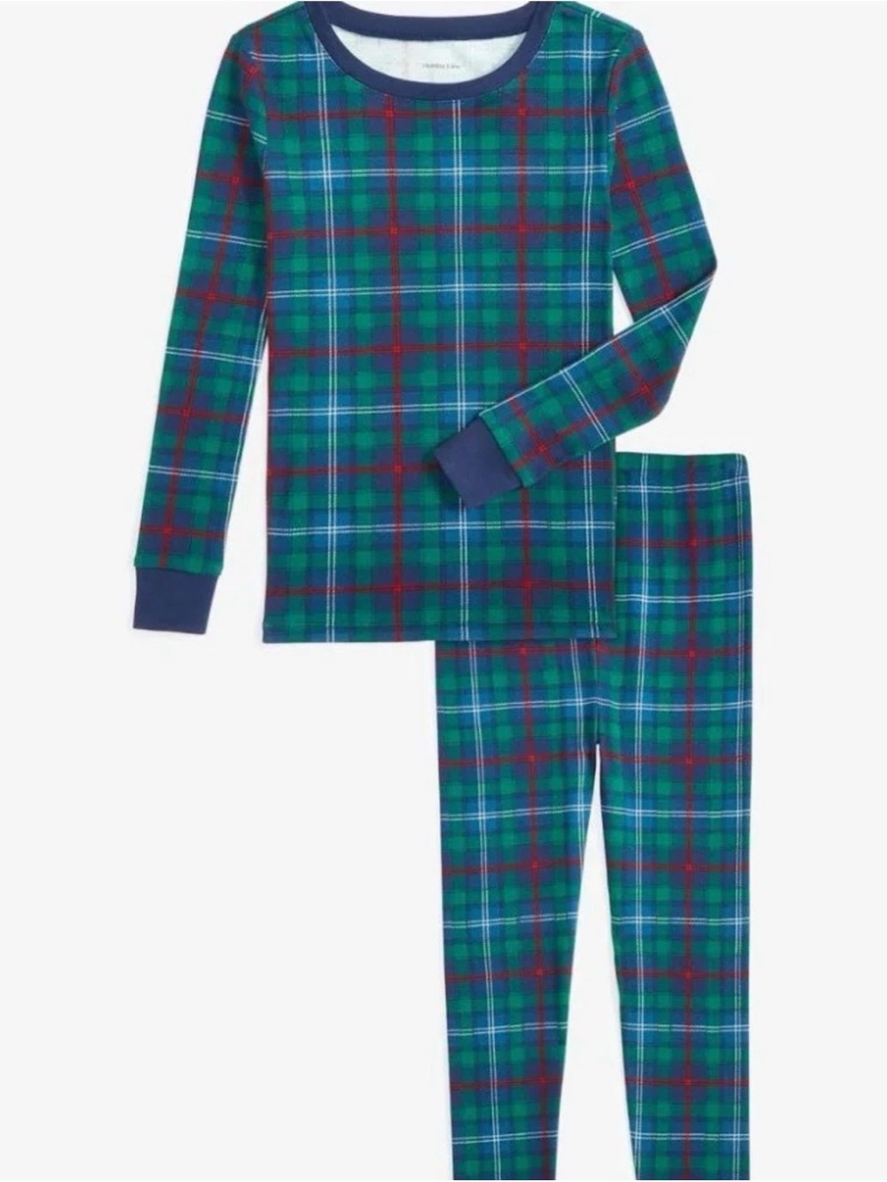 Holiday Lane Big kids Snug Fit Plaid Cotton Matching Family Pajamas Set  12